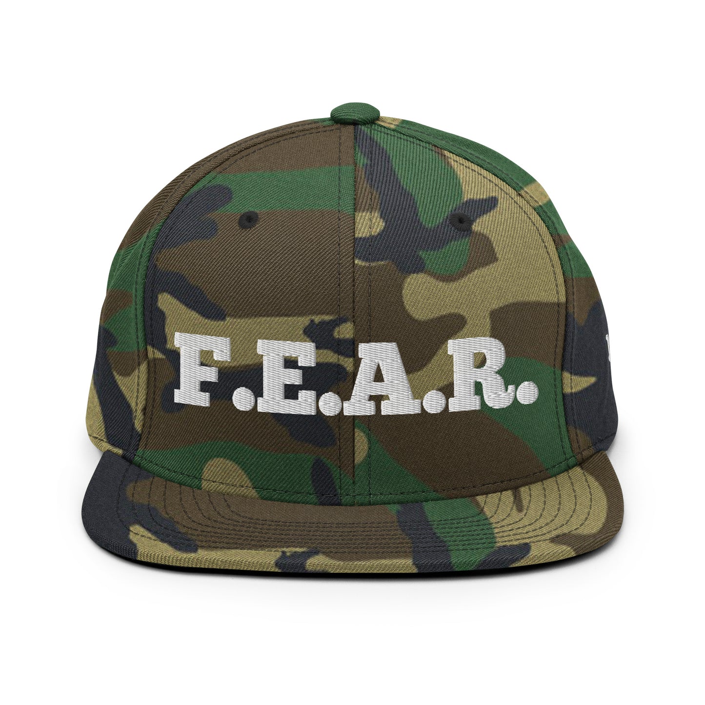 F.E.A.R. (Face Everything And Rise) Snapback Hat