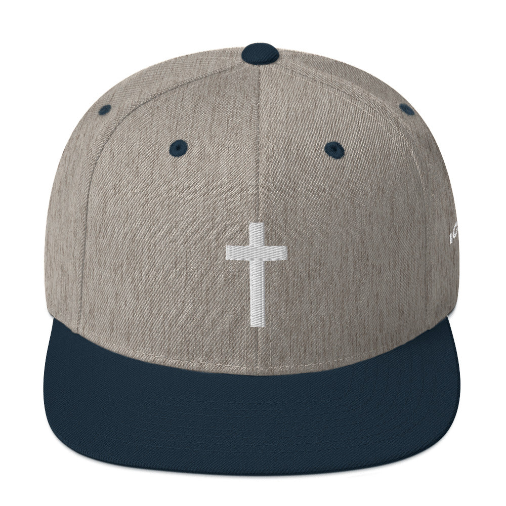 Cross (Solid) Snapback Hat