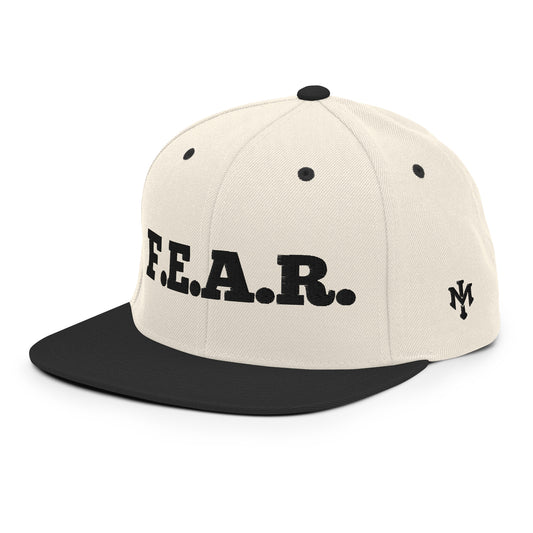 F.E.A.R. (Face Everything And Rise) Snapback Hat