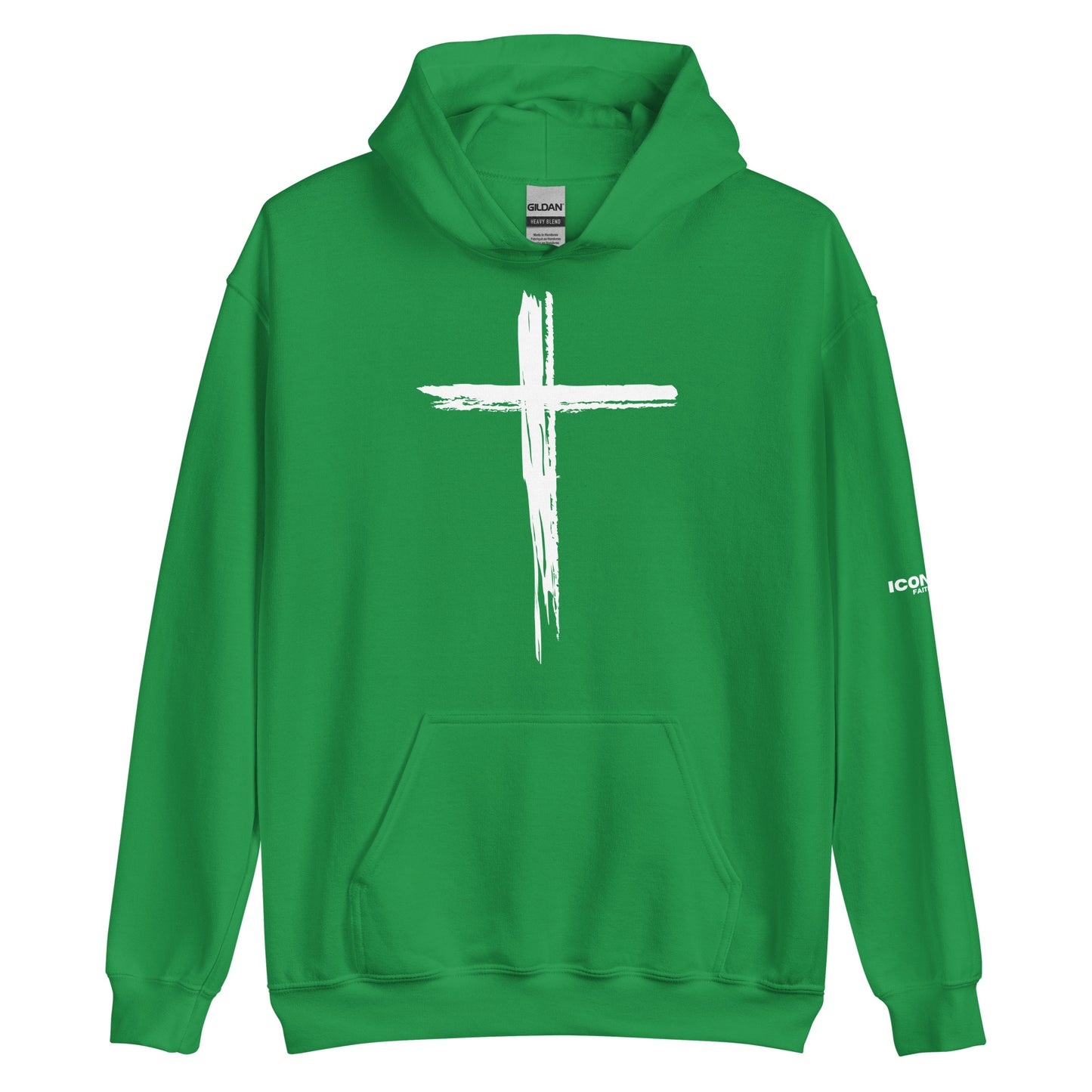 Cross Unisex Hoodie (White Logo)