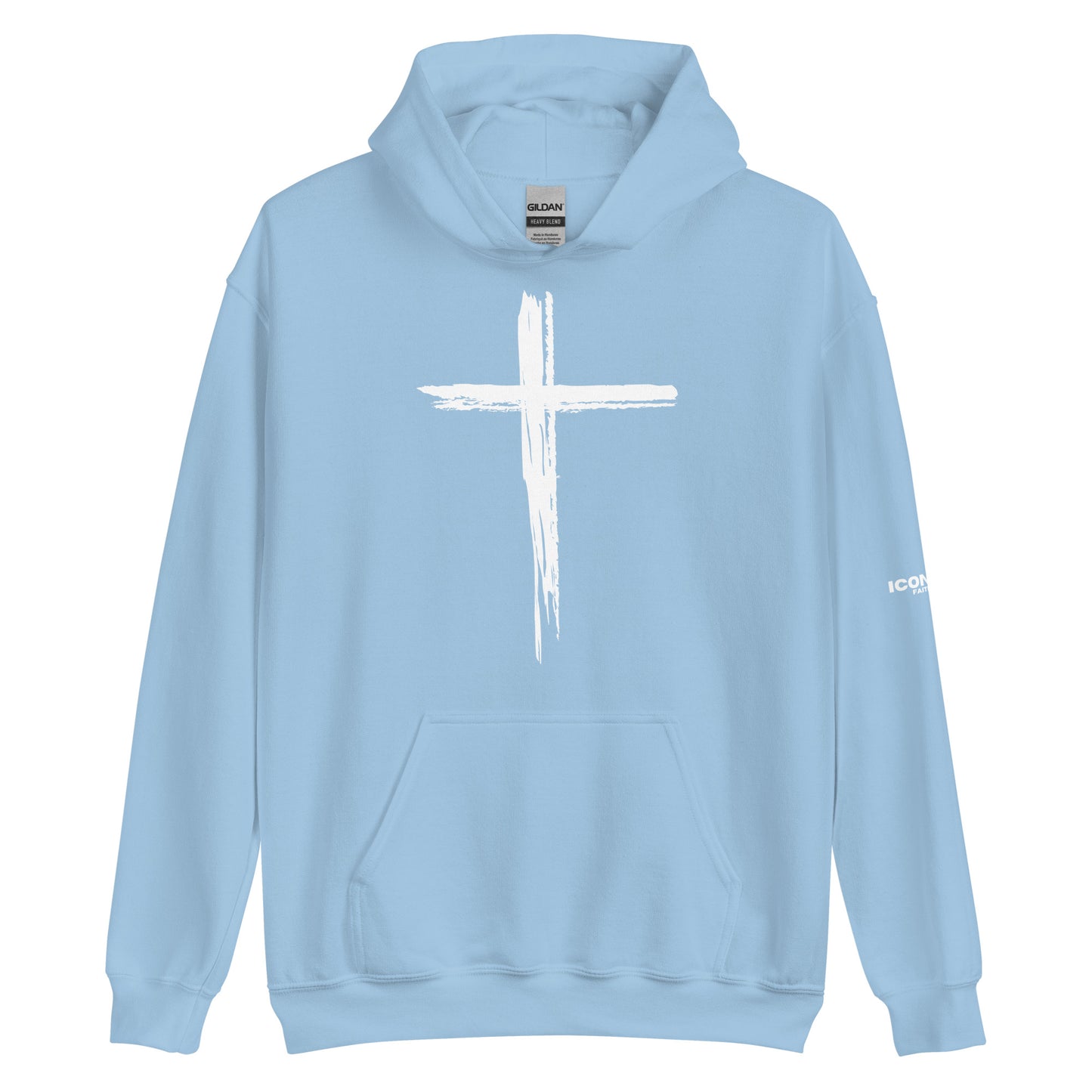 Cross Unisex Hoodie (White Logo)