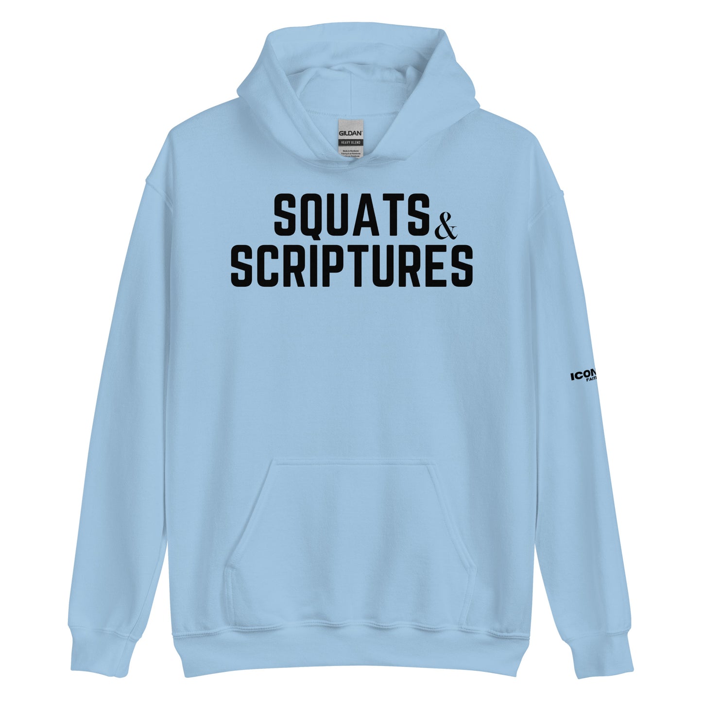 Squats and Scriptures Unisex Hoodie