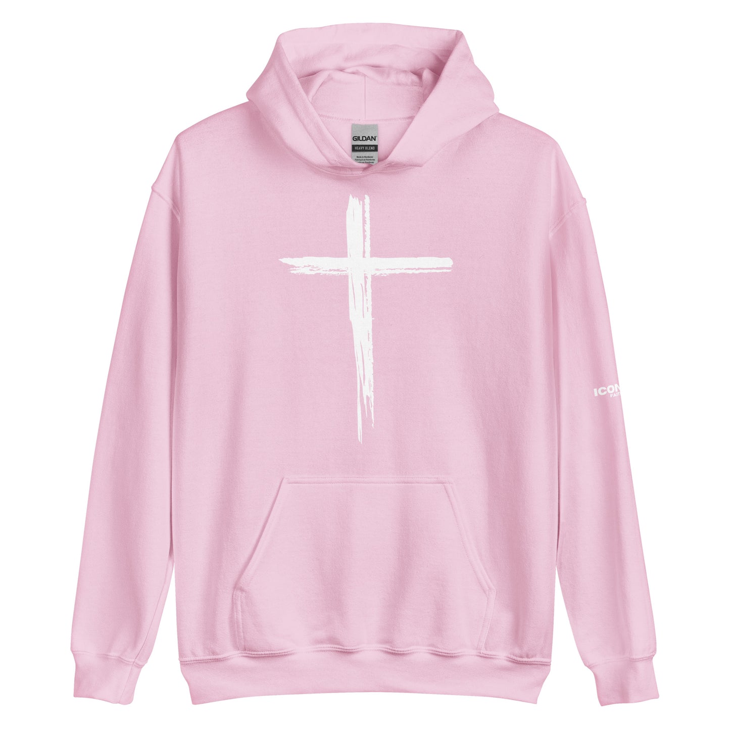 Cross Unisex Hoodie (White Logo)