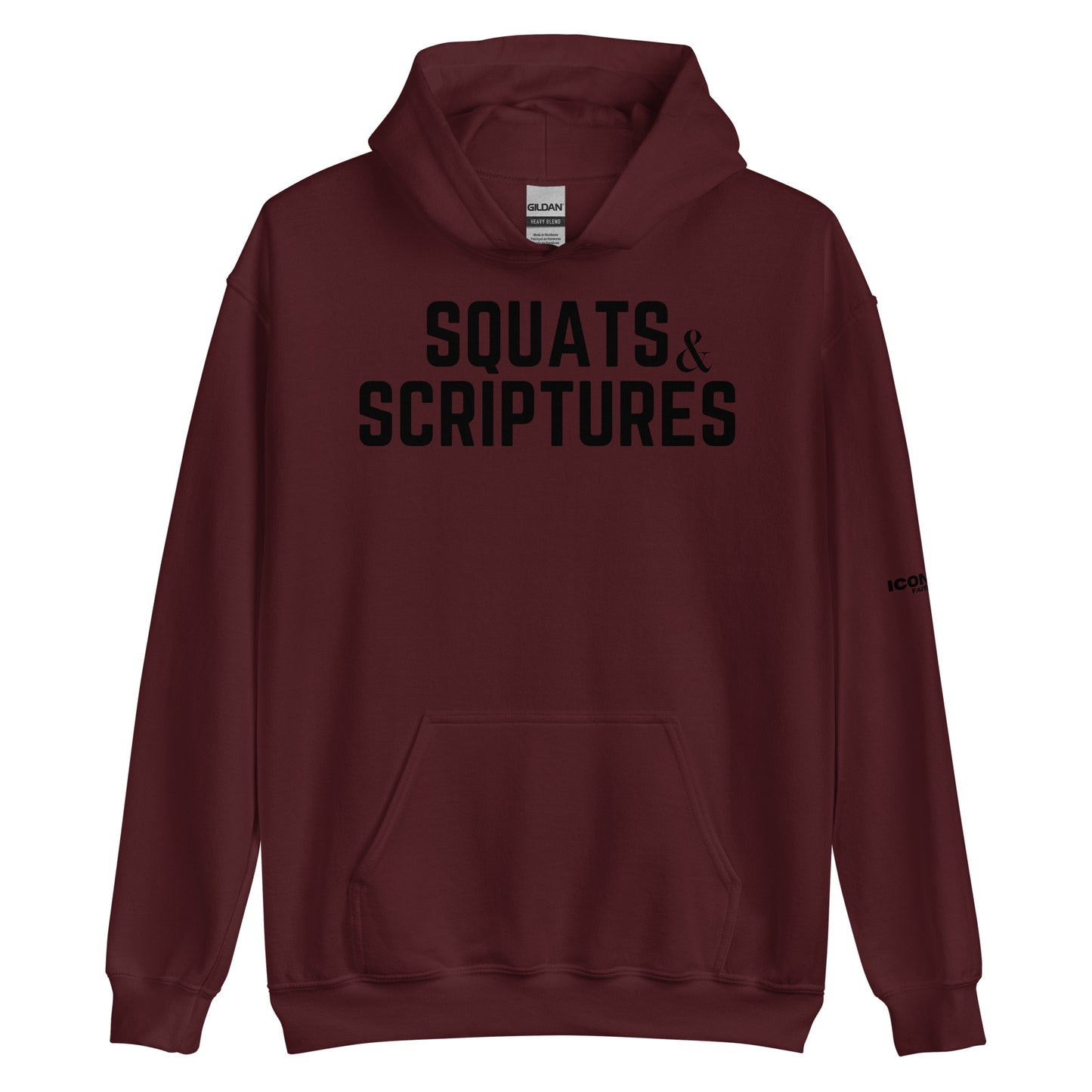 Squats and Scriptures Unisex Hoodie