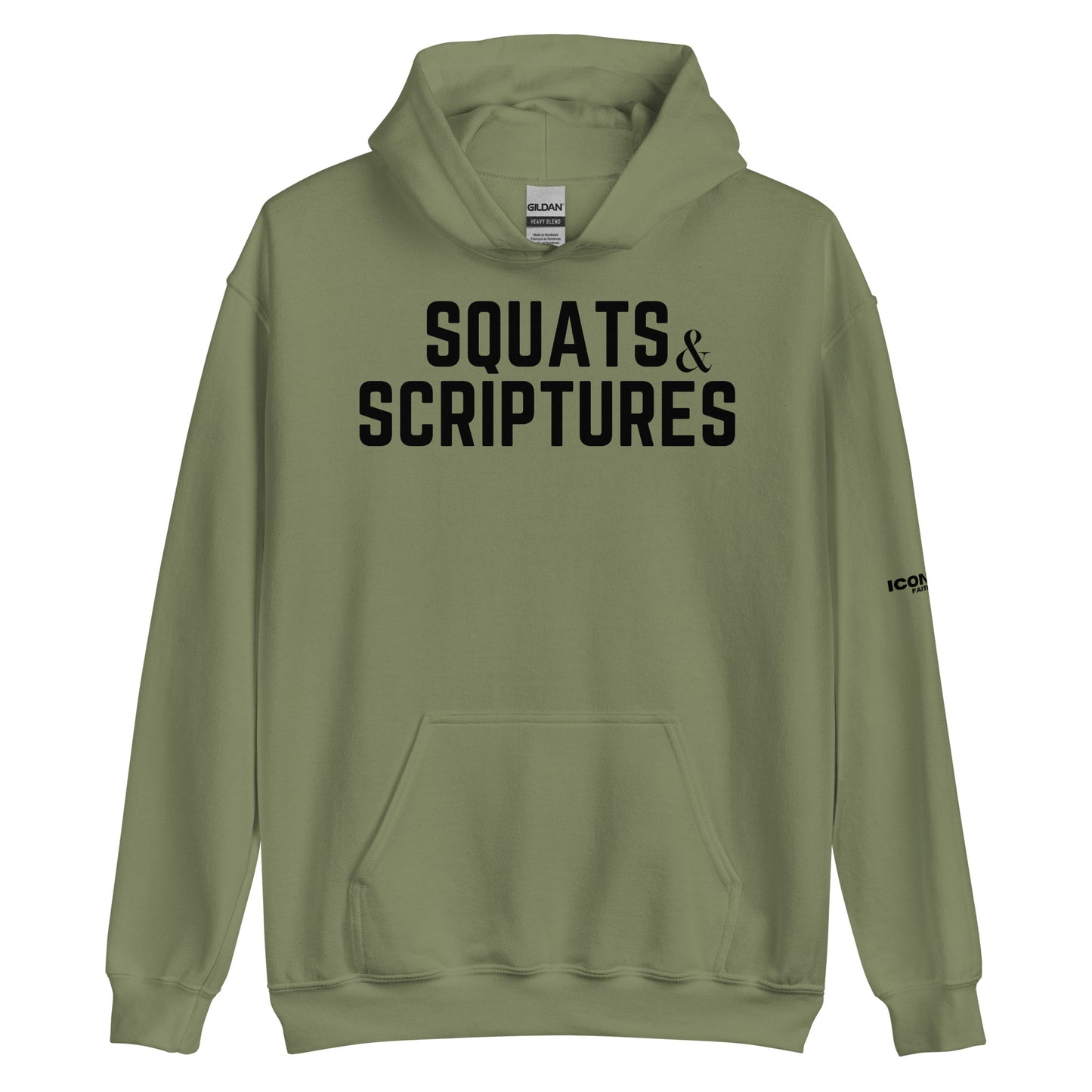 Squats and Scriptures Unisex Hoodie