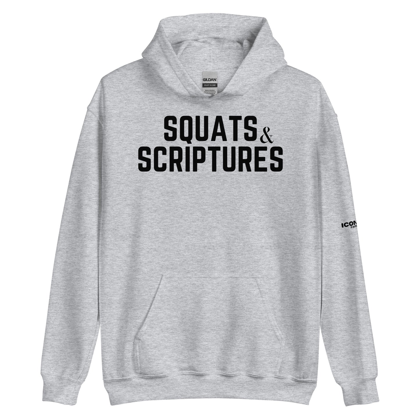 Squats and Scriptures Unisex Hoodie