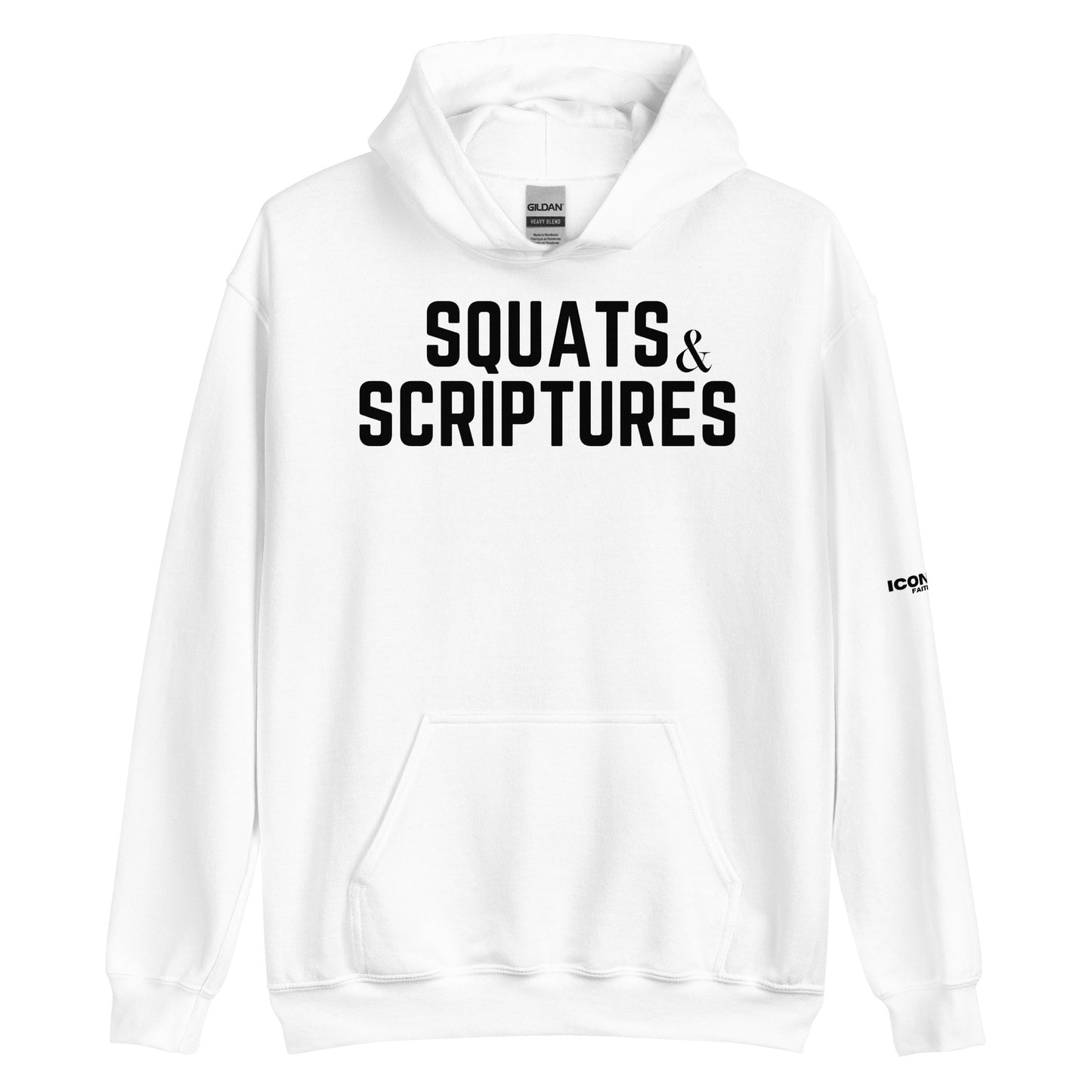 Squats and Scriptures Unisex Hoodie