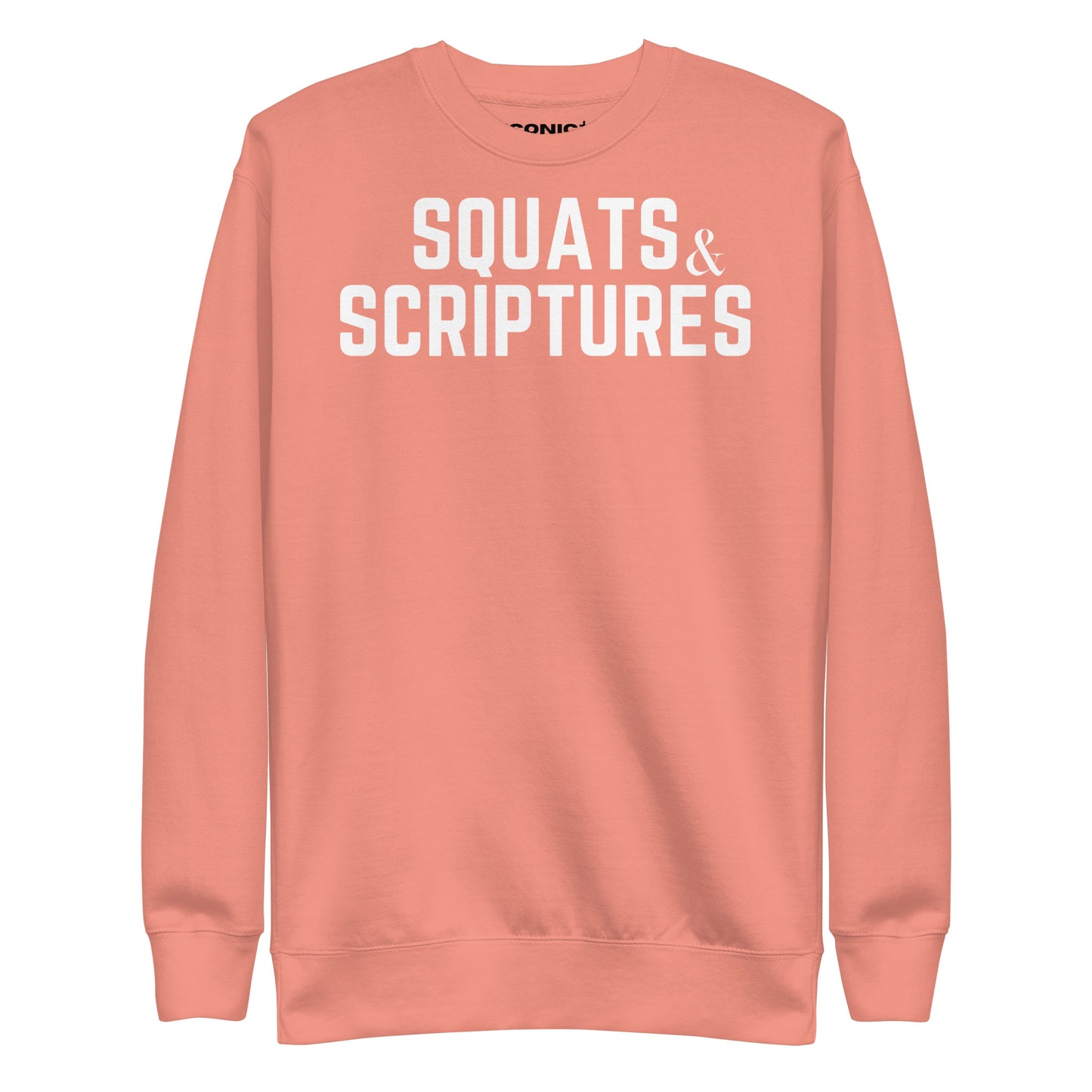 Squats and Scriptures Unisex Premium Sweatshirt