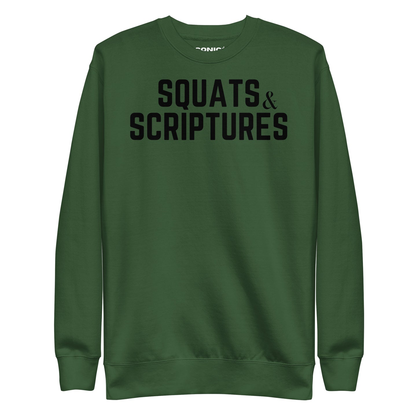 Squats & Scriptures Unisex Premium Sweatshirt