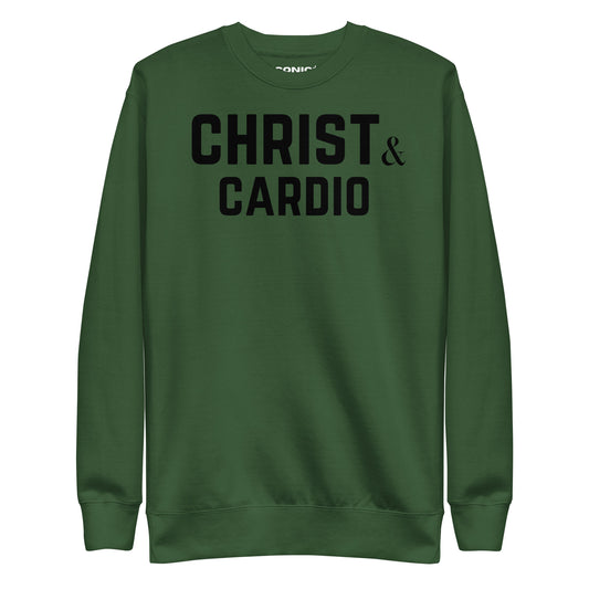 Christ & Cardio Unisex Premium Sweatshirt