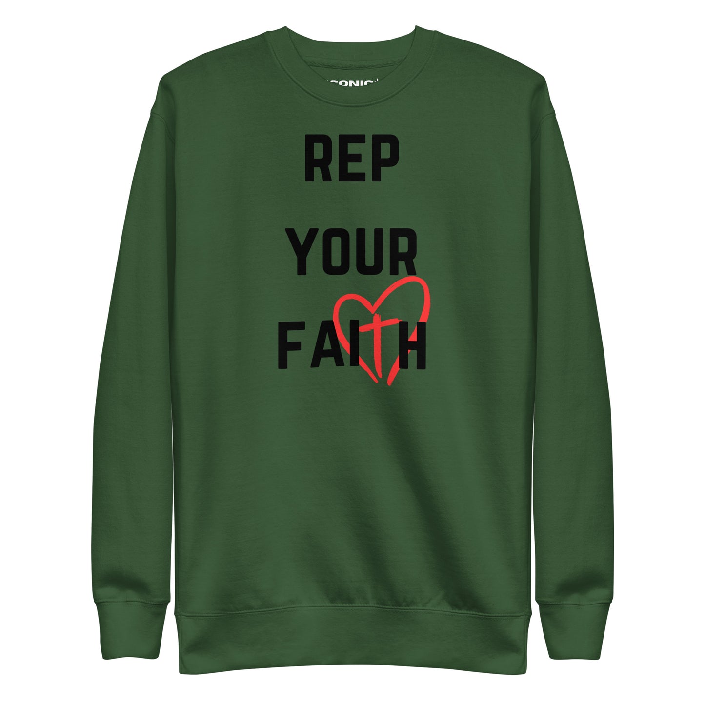 Rep Your Faith Unisex Premium Sweatshirt