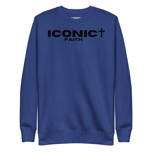 ICONIC Faith Unisex Premium Sweatshirt