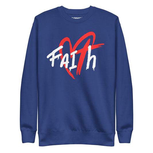 FAITH Unisex Premium Sweatshirt