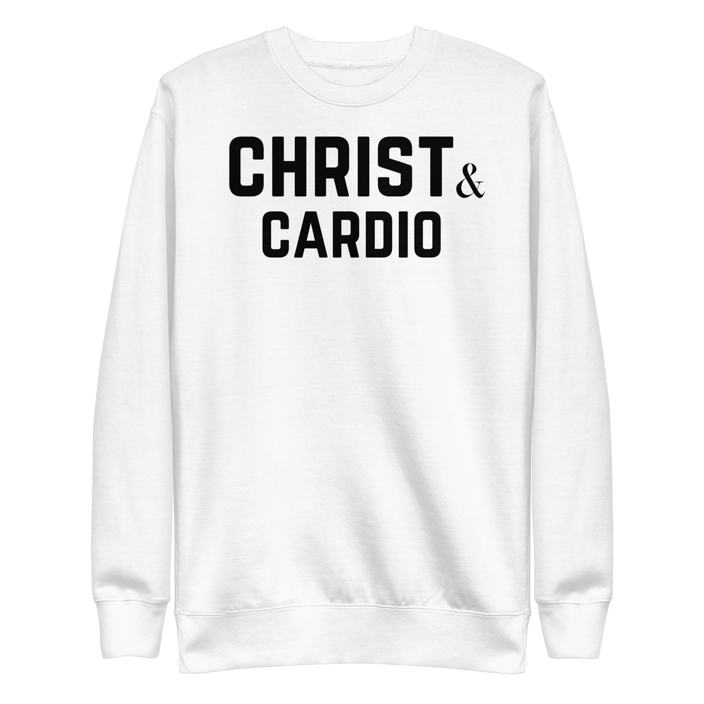 Christ & Cardio Unisex Premium Sweatshirt