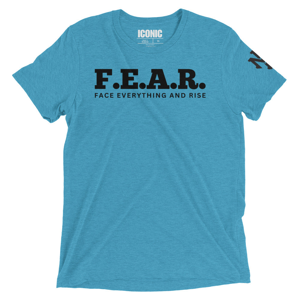 F.E.A.R. (Face Everything And Rise) Tri-Blend T-Shirt