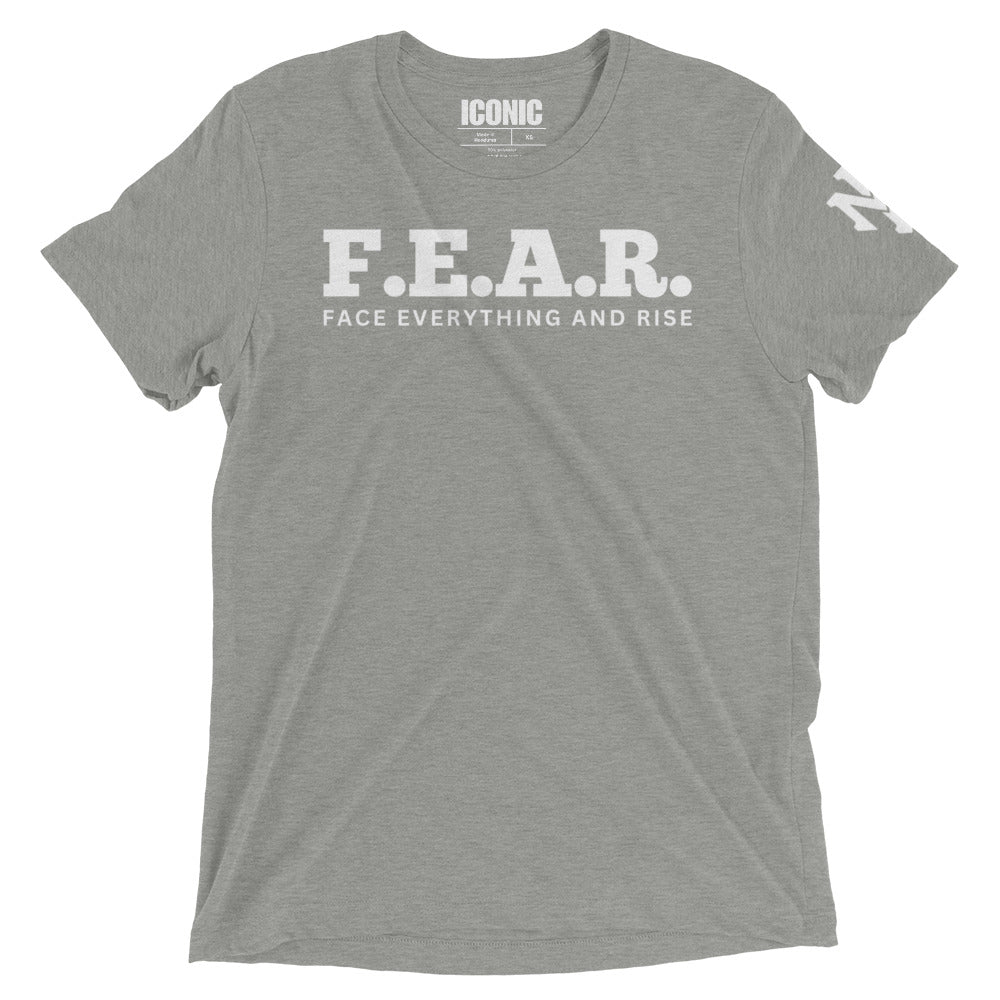 F.E.A.R. (Face Everything And Rise) Tri-Blend T-Shirt