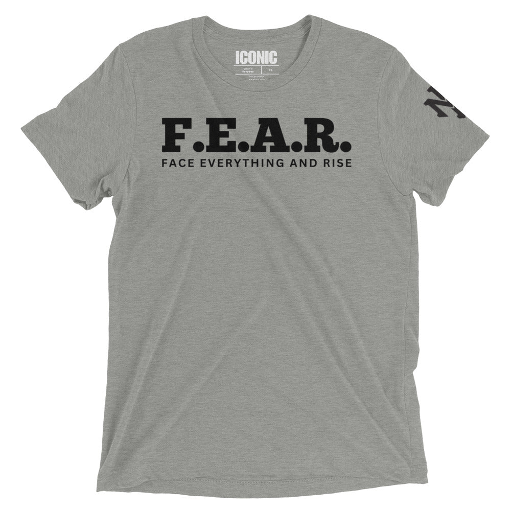 F.E.A.R. (Face Everything And Rise) Tri-Blend T-Shirt