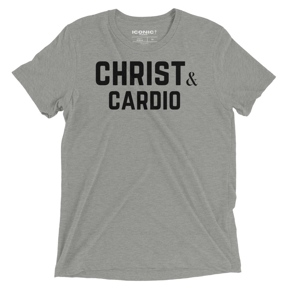 Christ & Cardio Short sleeve Tri-Blend t-shirt