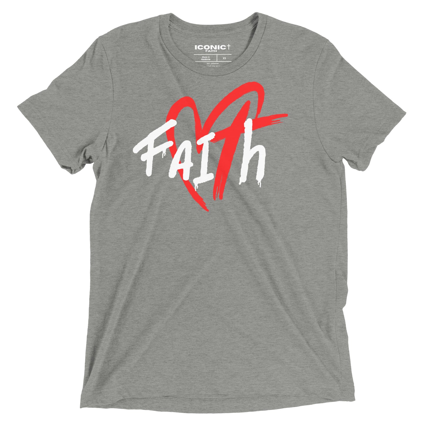 Faith Short Sleeve Tri-Blend t-shirt