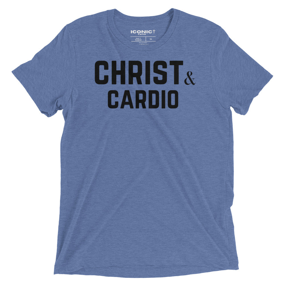 Christ & Cardio Short sleeve Tri-Blend t-shirt