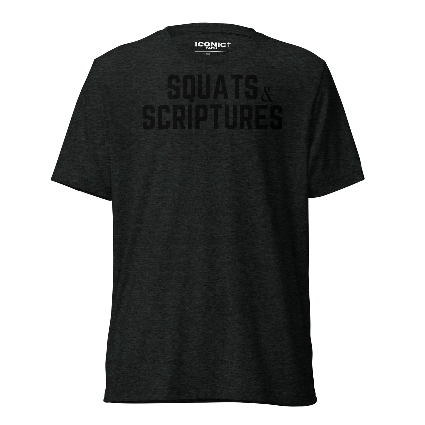 Squats & Scriptures Short sleeve t-shirt