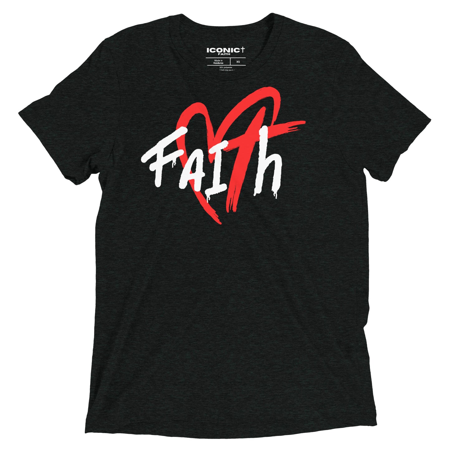 Faith Short Sleeve Tri-Blend t-shirt