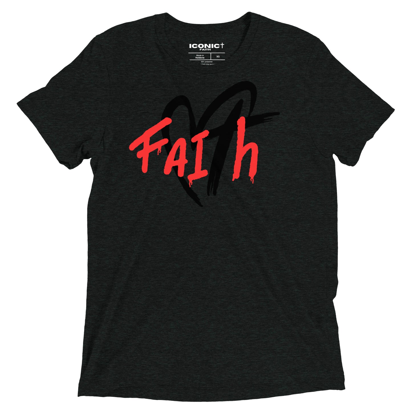 Faith Short Sleeve Tri-Blend t-shirt