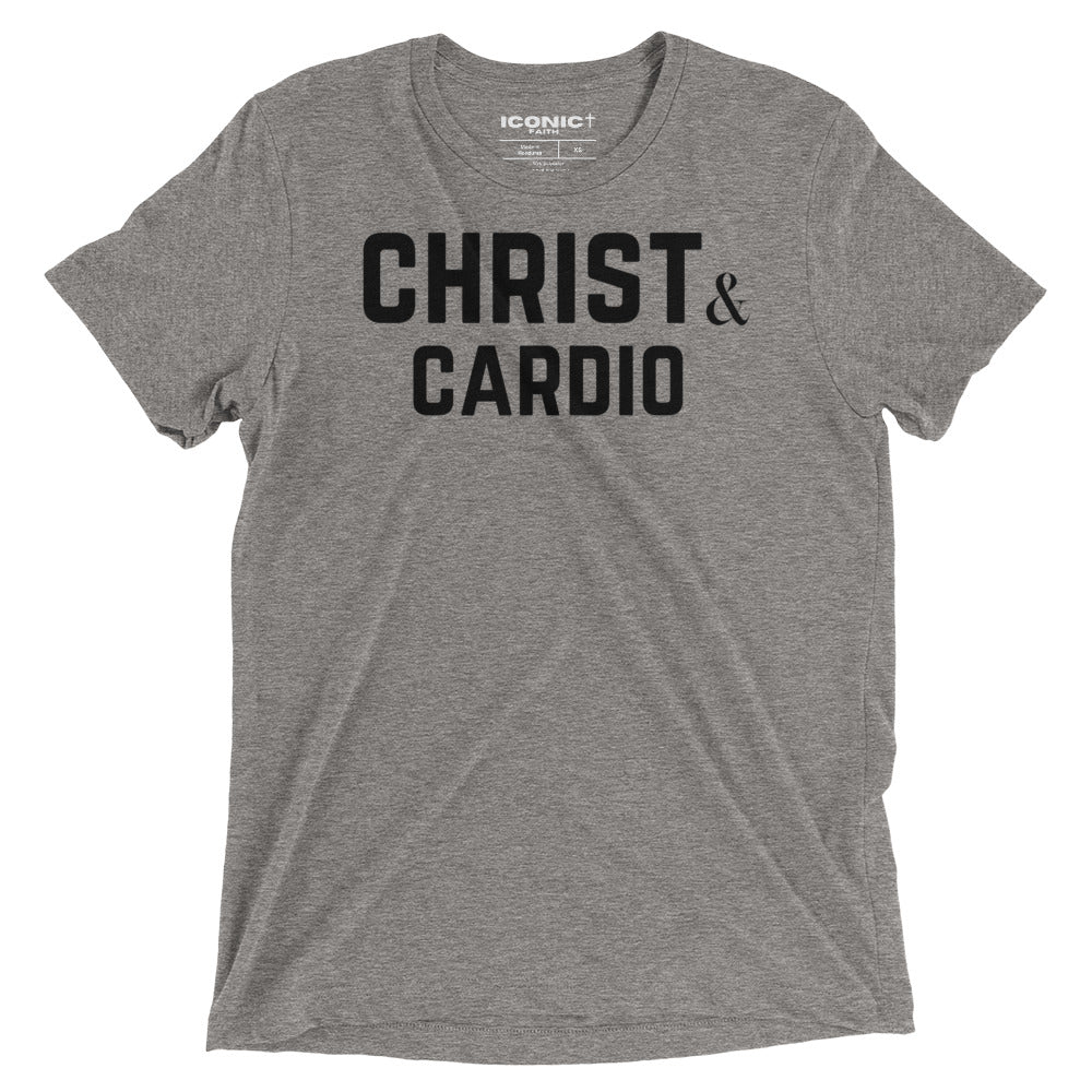 Christ & Cardio Short sleeve Tri-Blend t-shirt