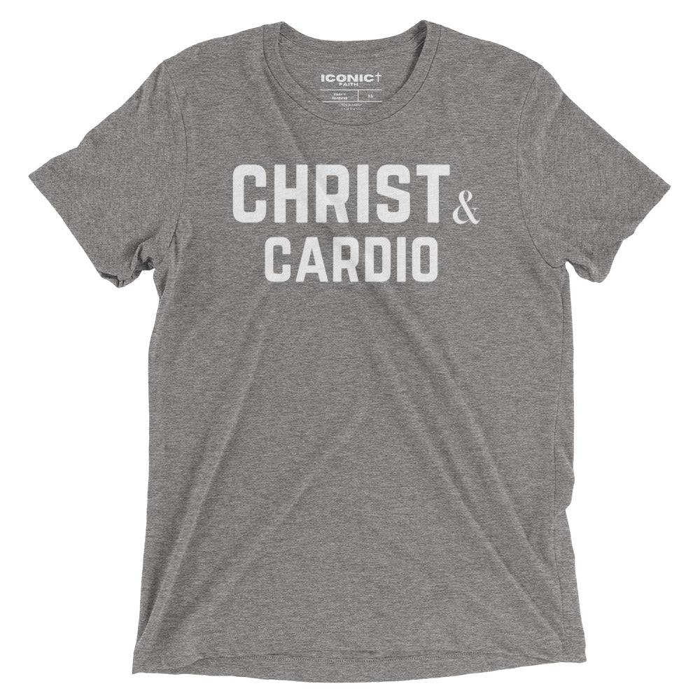 Christ & Cardio Short sleeve Tri-Blend t-shirt