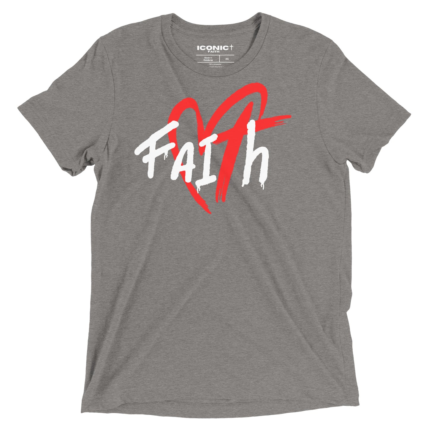 Faith Short Sleeve Tri-Blend t-shirt