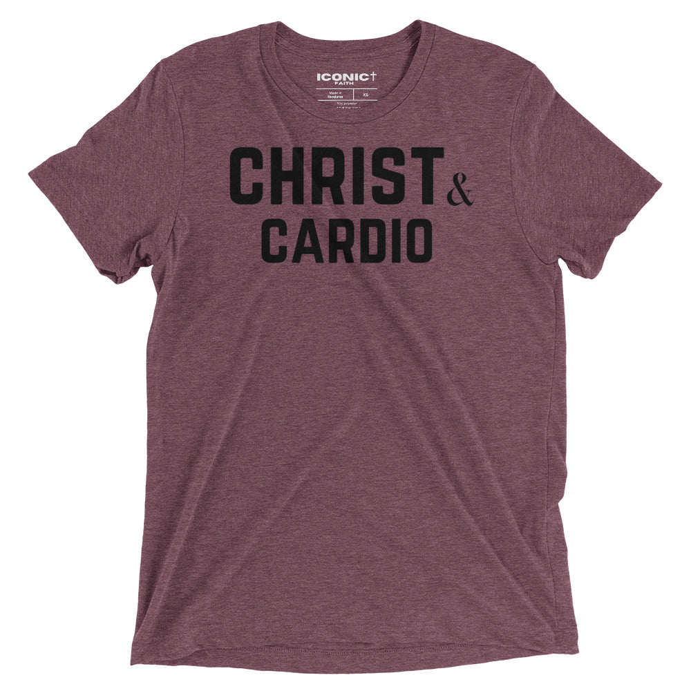 Christ & Cardio Short sleeve Tri-Blend t-shirt