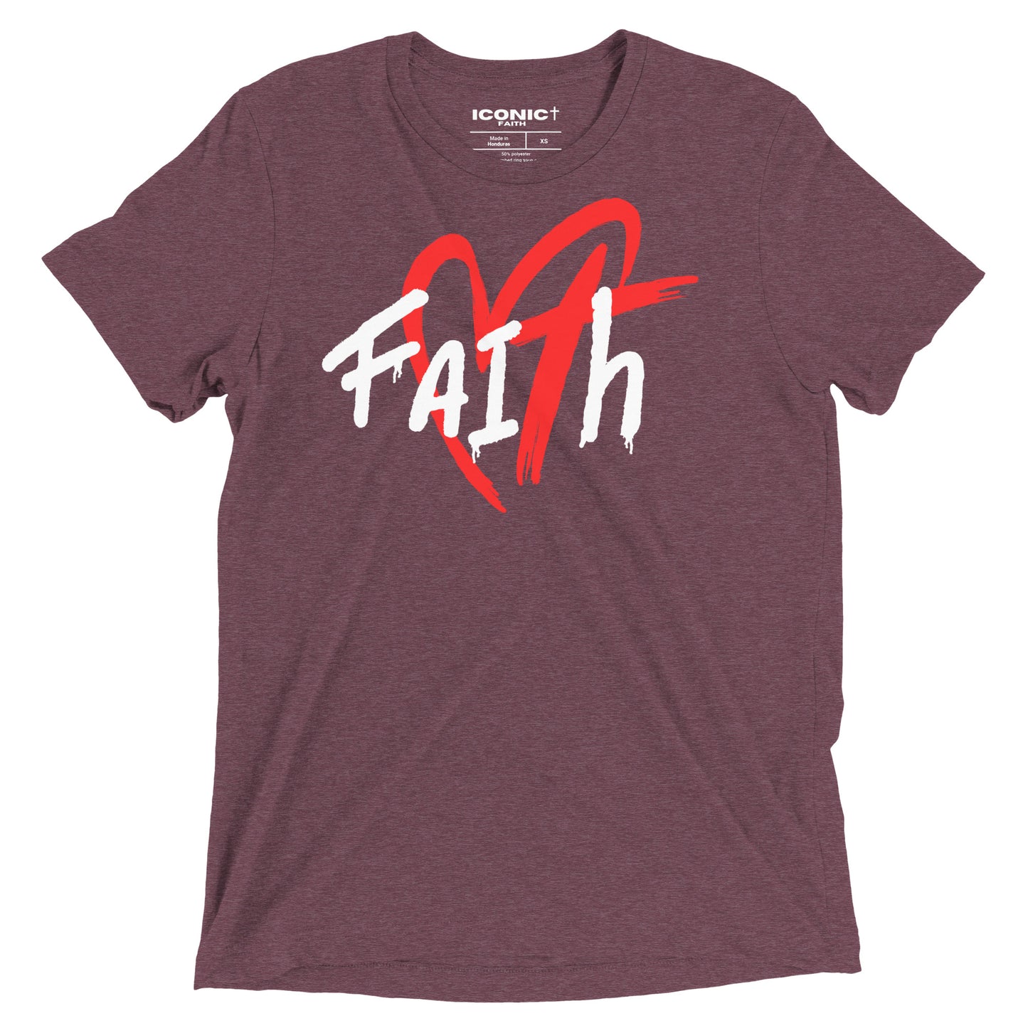 Faith Short Sleeve Tri-Blend t-shirt