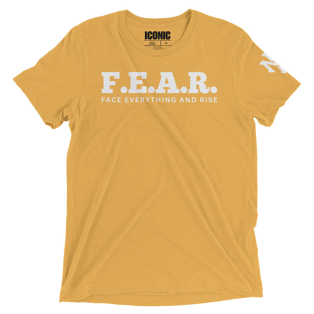 F.E.A.R. (Face Everything And Rise) Tri-Blend T-Shirt