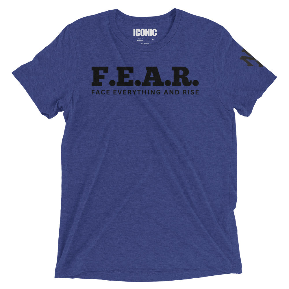 F.E.A.R. (Face Everything And Rise) Tri-Blend T-Shirt