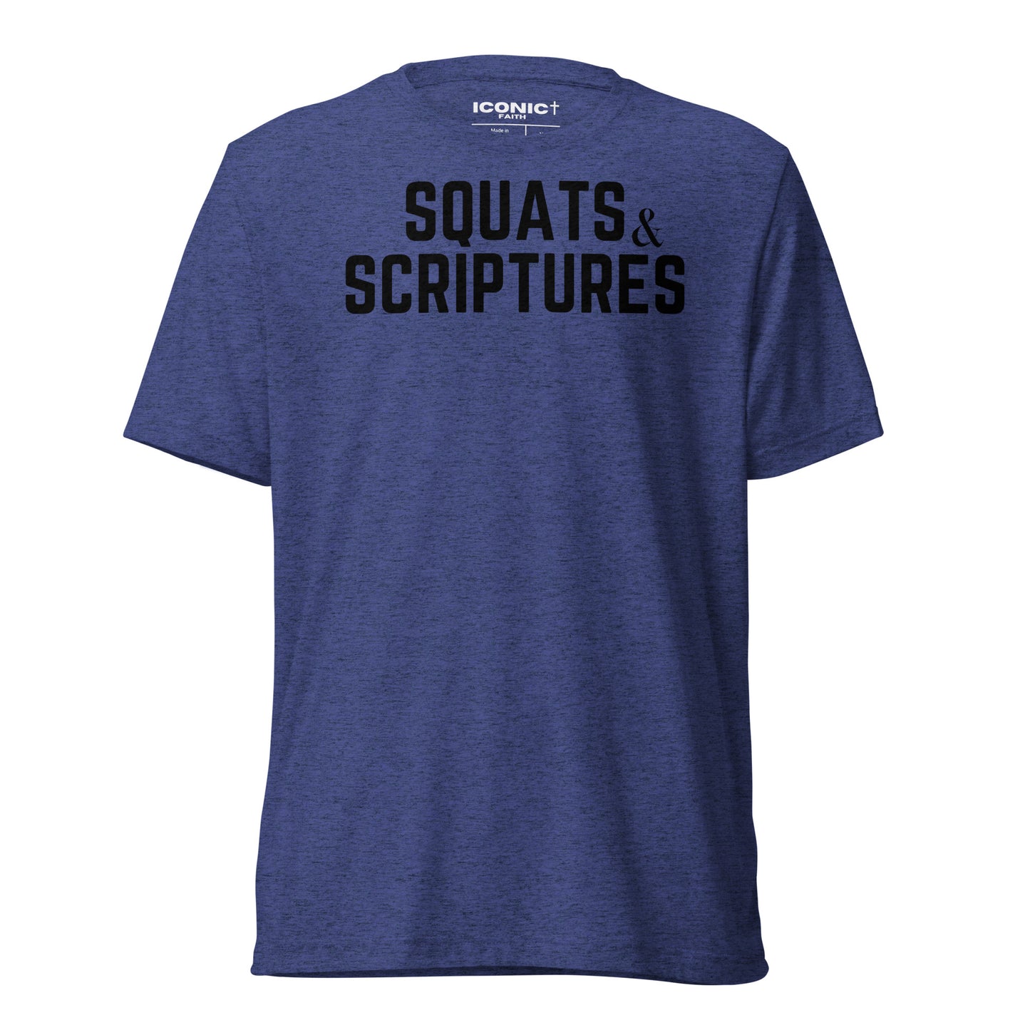 Squats & Scriptures Short sleeve t-shirt