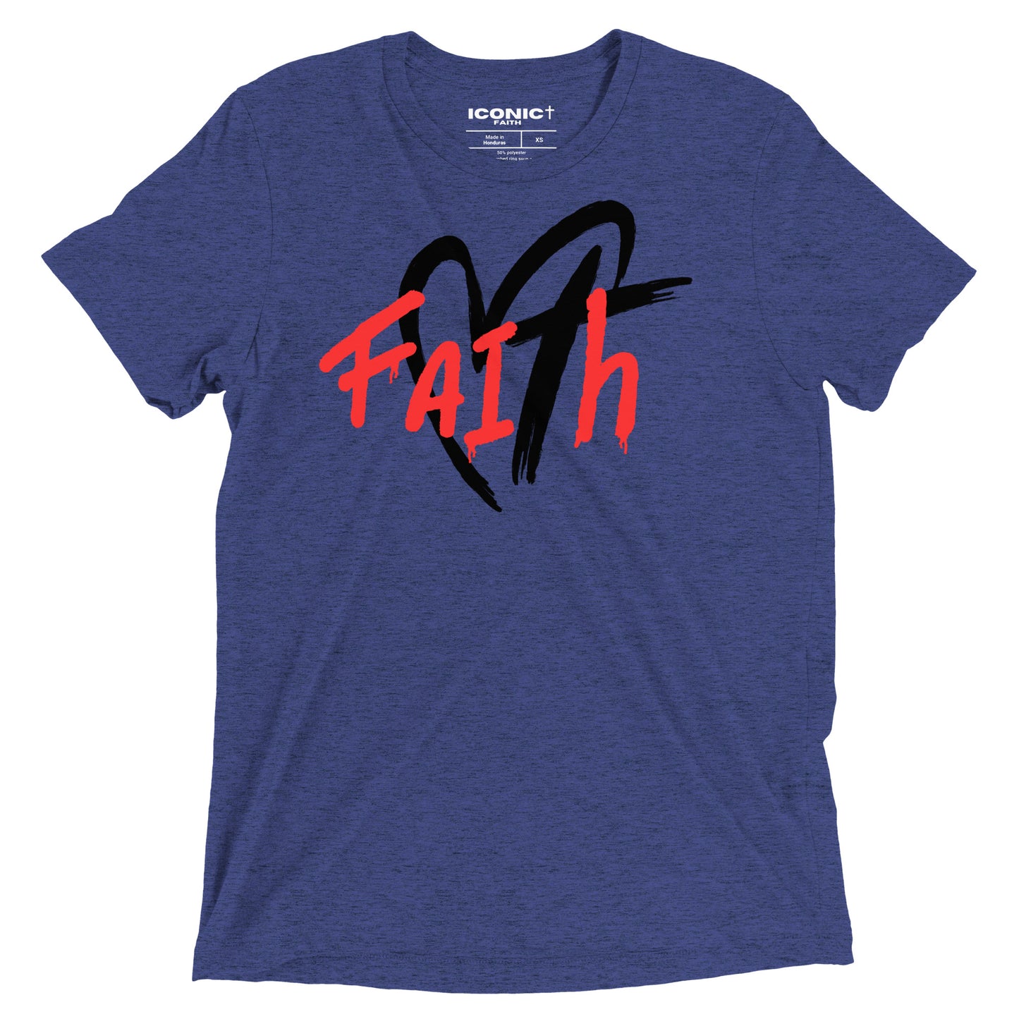 Faith Short Sleeve Tri-Blend t-shirt