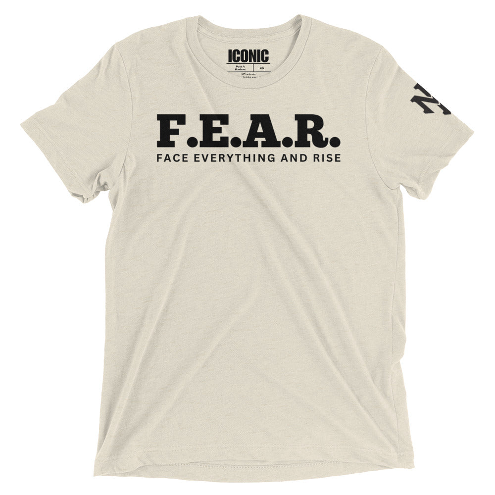 F.E.A.R. (Face Everything And Rise) Tri-Blend T-Shirt