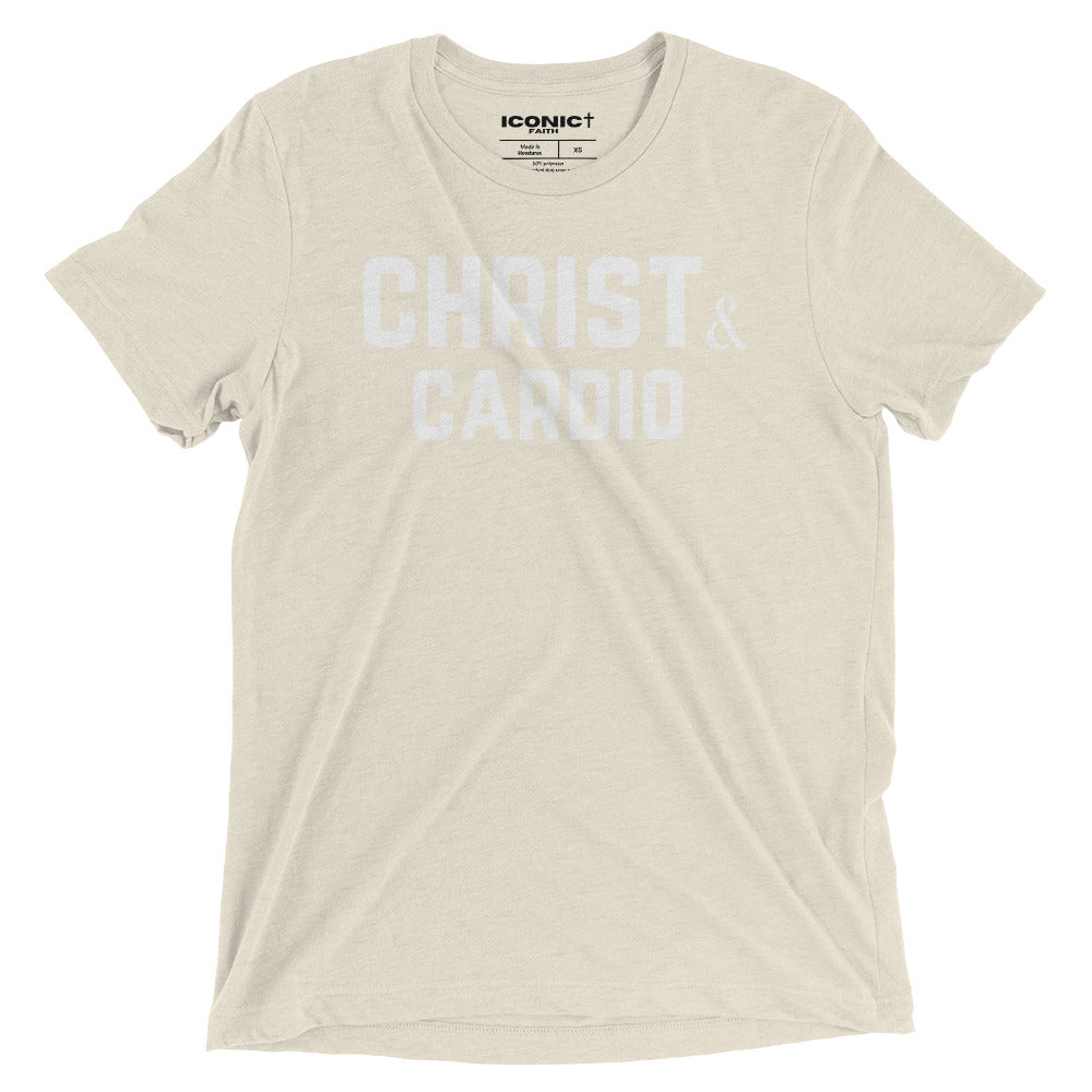 Christ & Cardio Short sleeve Tri-Blend t-shirt