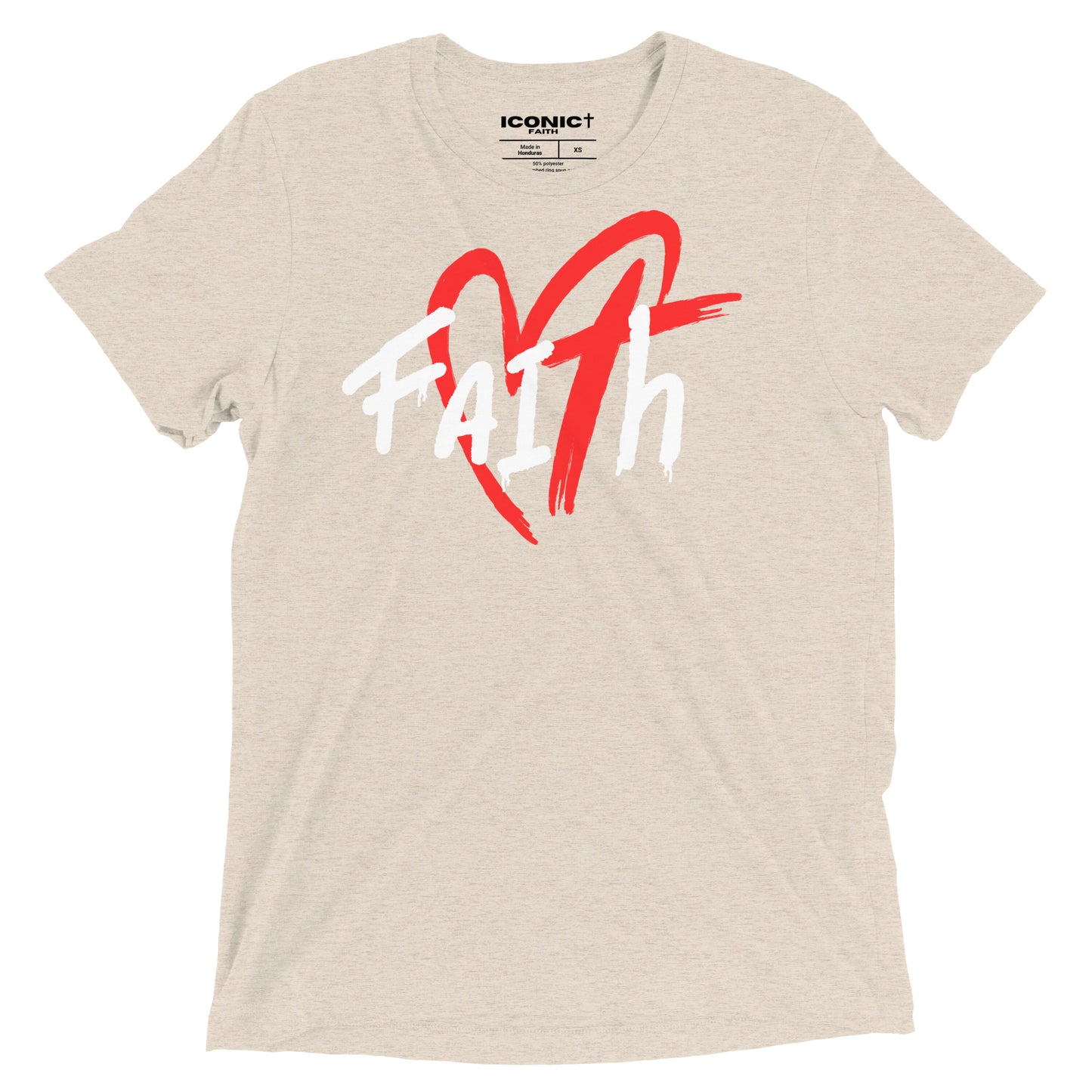 Faith Short Sleeve Tri-Blend t-shirt