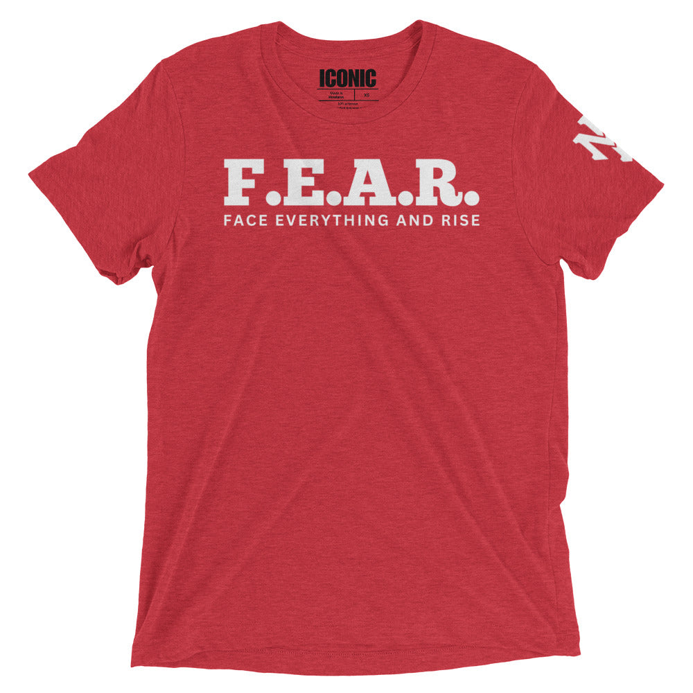 F.E.A.R. (Face Everything And Rise) Tri-Blend T-Shirt