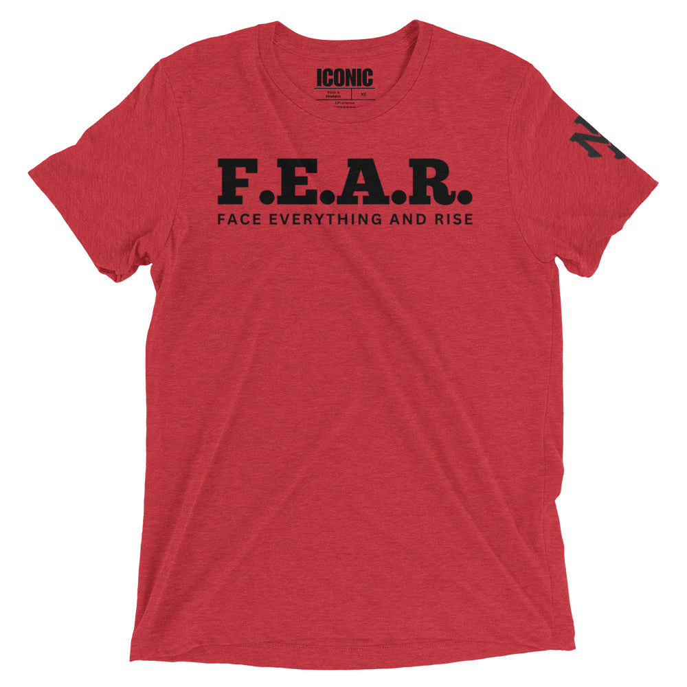 F.E.A.R. (Face Everything And Rise) Tri-Blend T-Shirt