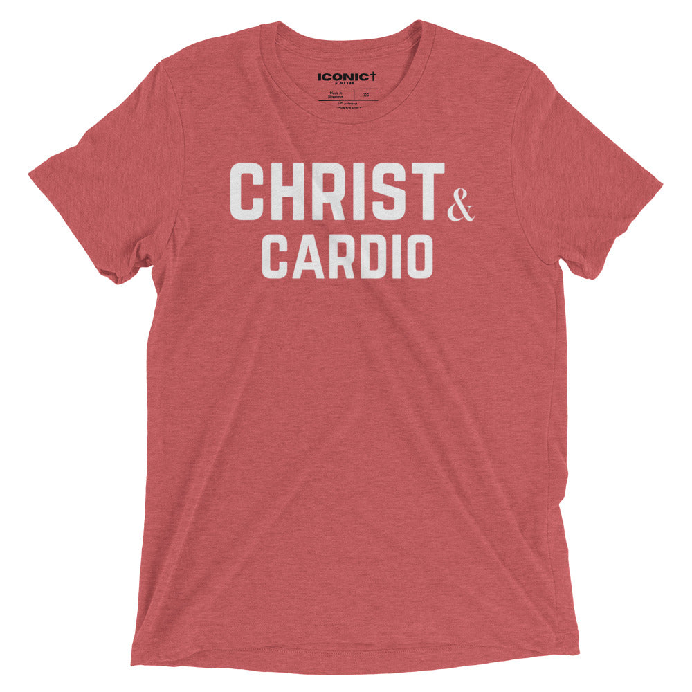 Christ & Cardio Short sleeve Tri-Blend t-shirt