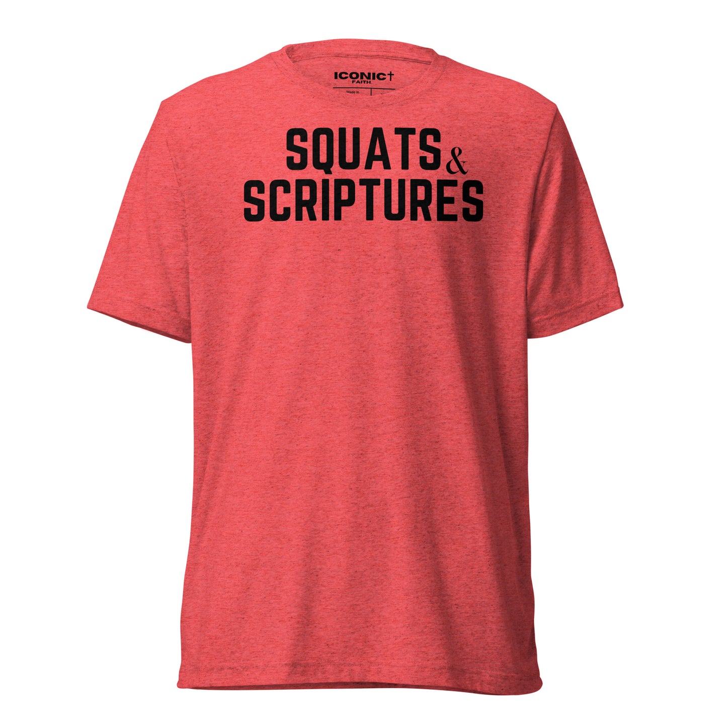 Squats & Scriptures Short sleeve t-shirt