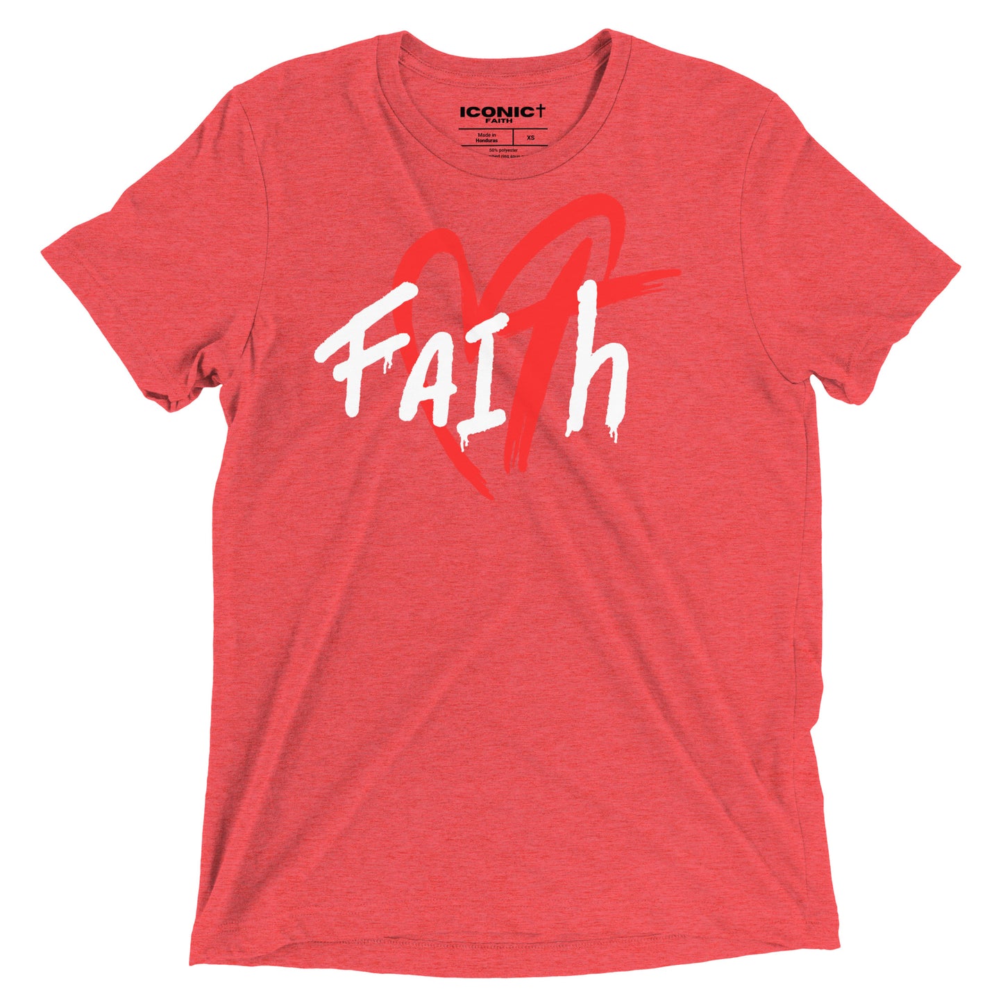 Faith Short Sleeve Tri-Blend t-shirt