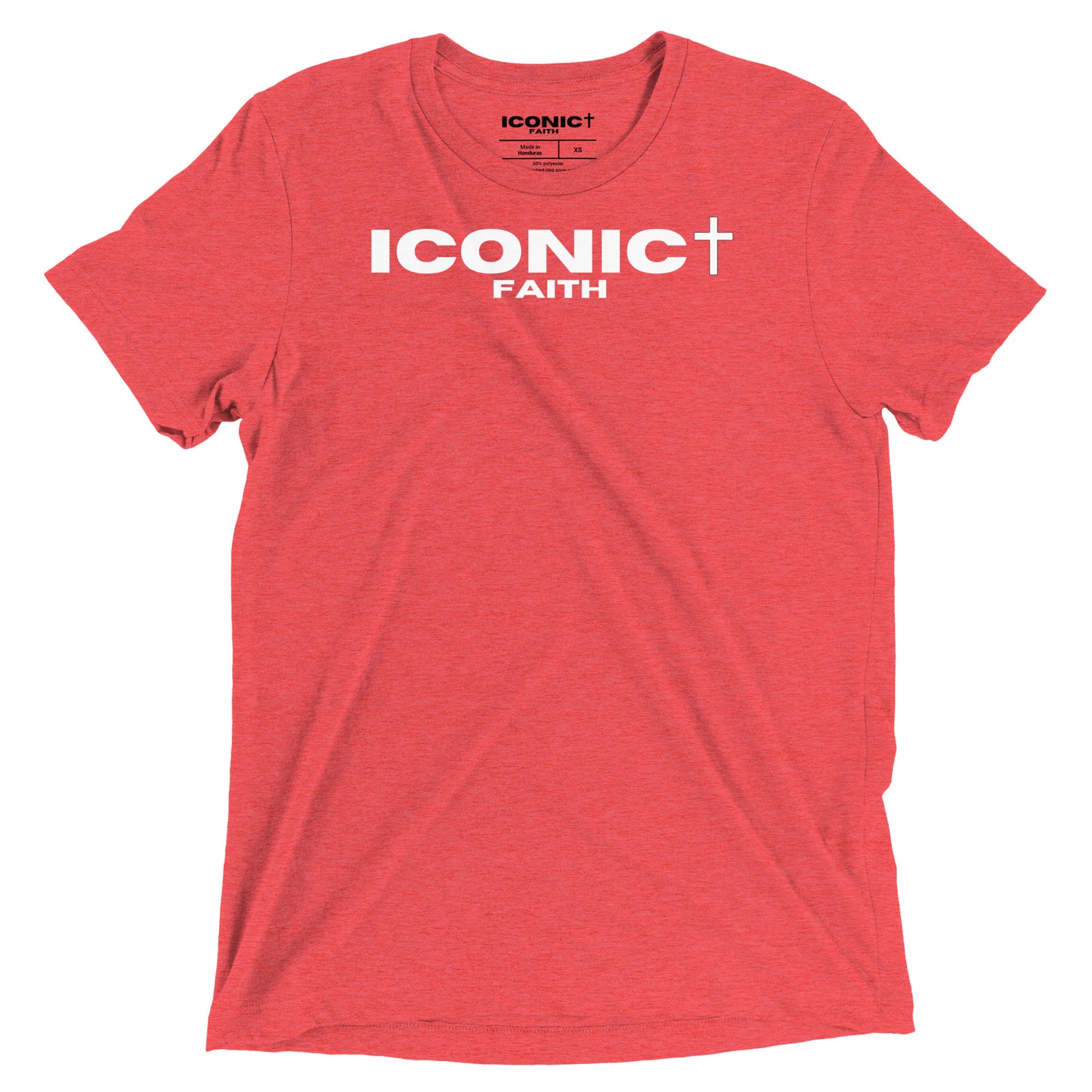 ICONIC Faith Short Sleeve Tri-Blend t-shirt