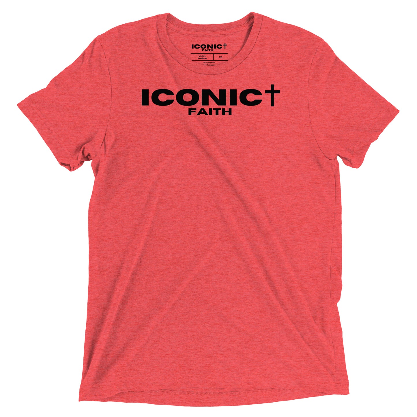 ICONIC Faith Short Sleeve Tri-Blend t-shirt