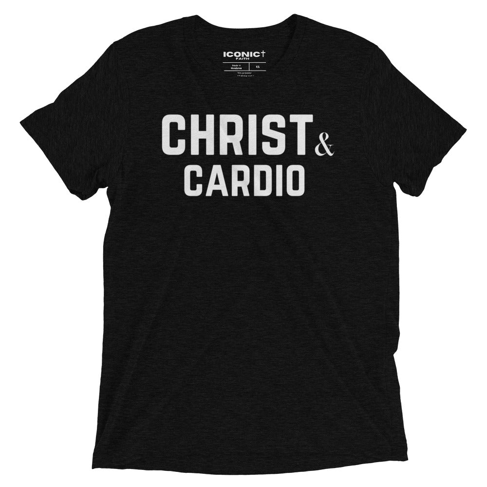 Christ & Cardio Short sleeve Tri-Blend t-shirt