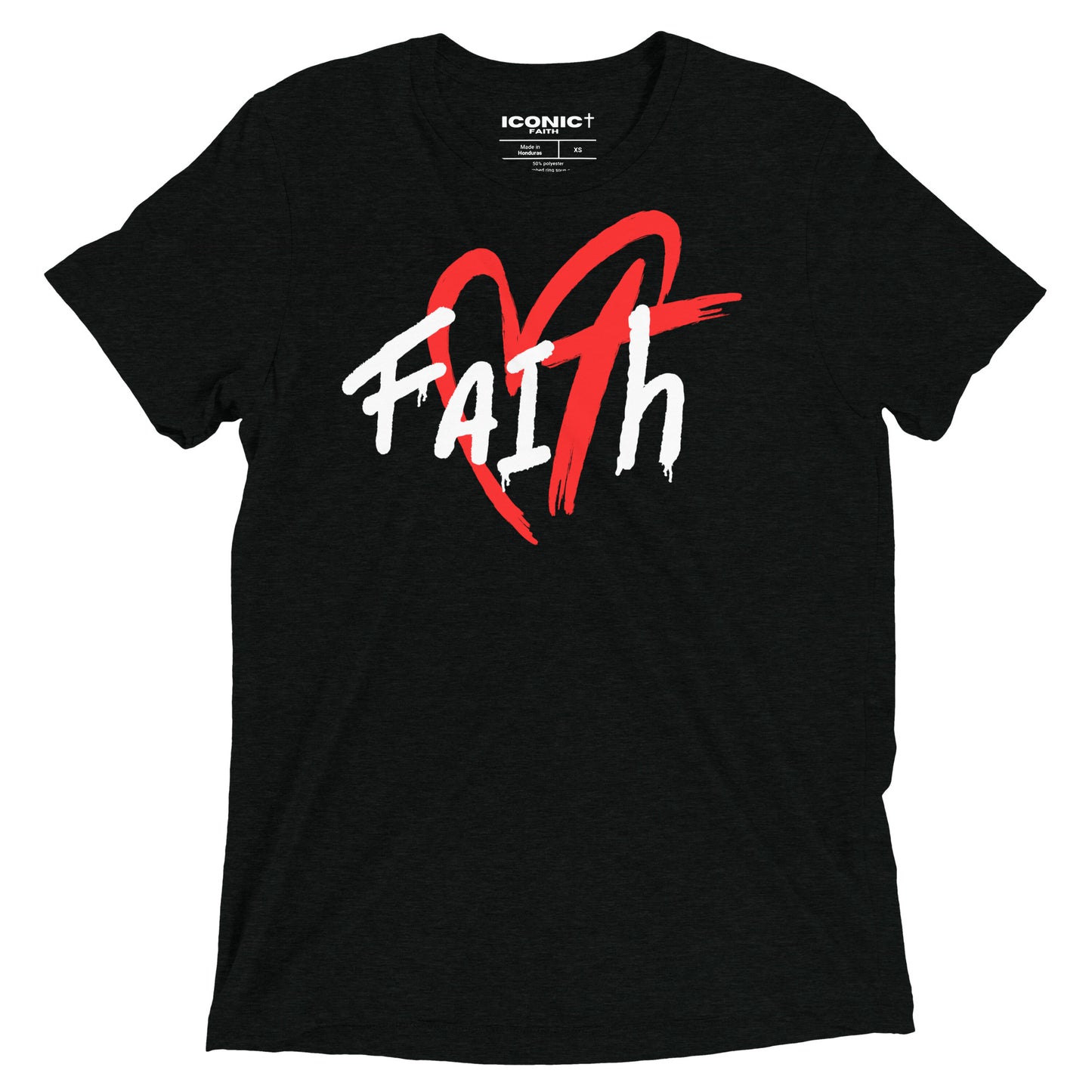 Faith Short Sleeve Tri-Blend t-shirt