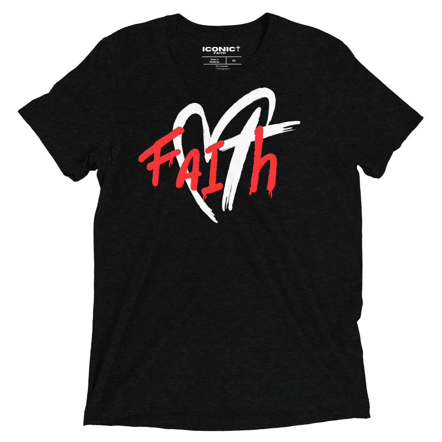 Faith Short Sleeve Tri-Blend t-shirt