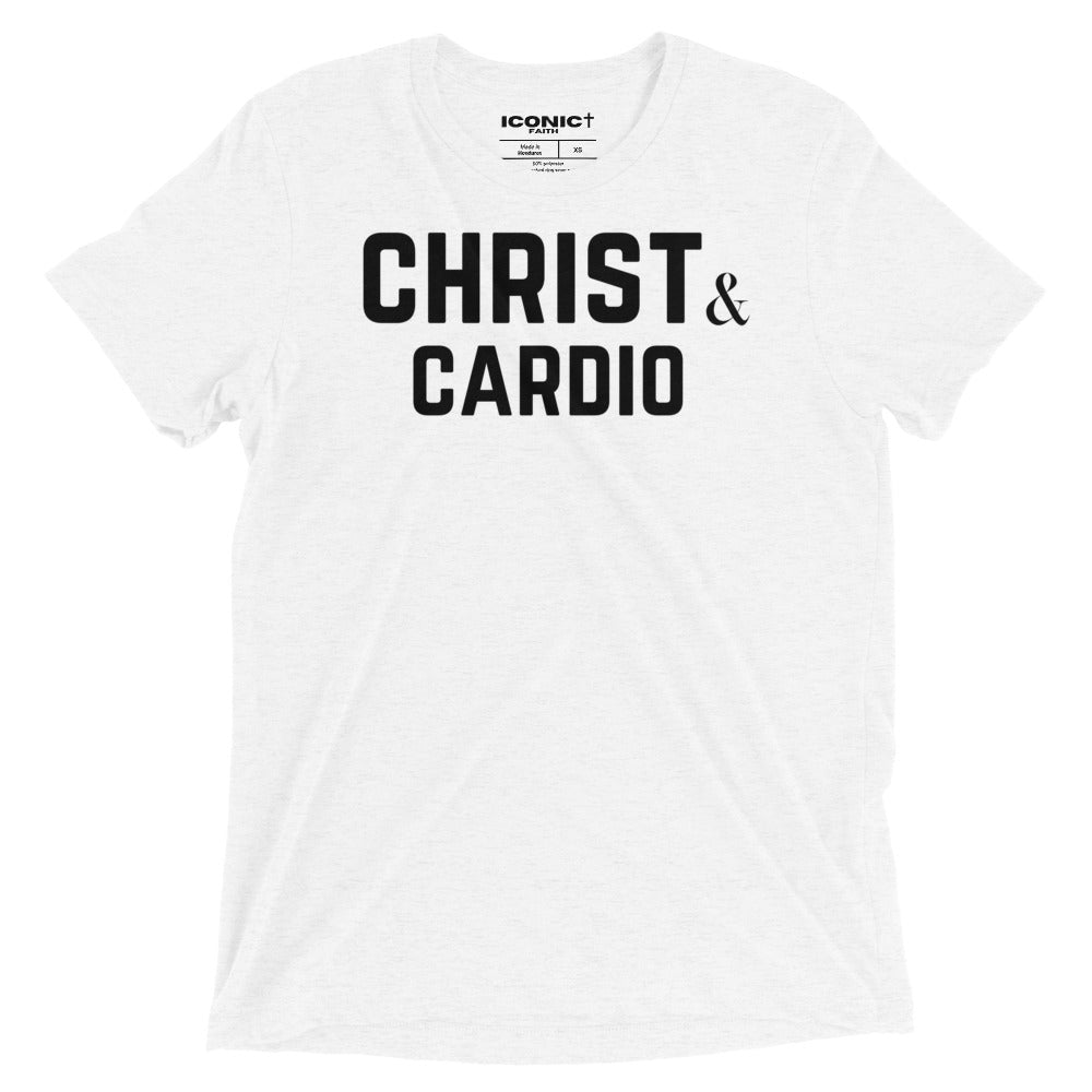 Christ & Cardio Short sleeve Tri-Blend t-shirt